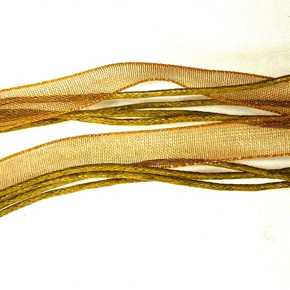 Sheep Art Pendant Necklace Yarn Knit OG Custom Glass C Togel NY Statue Liberty - Picture 11 of 12